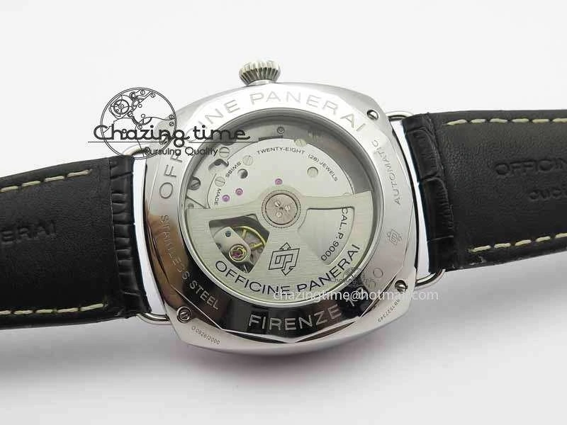 PAM388 O VSF 1:1 Best Edition Black Dial On Black Leather Strap P.9000 Super Clone ZeroBulk 8461