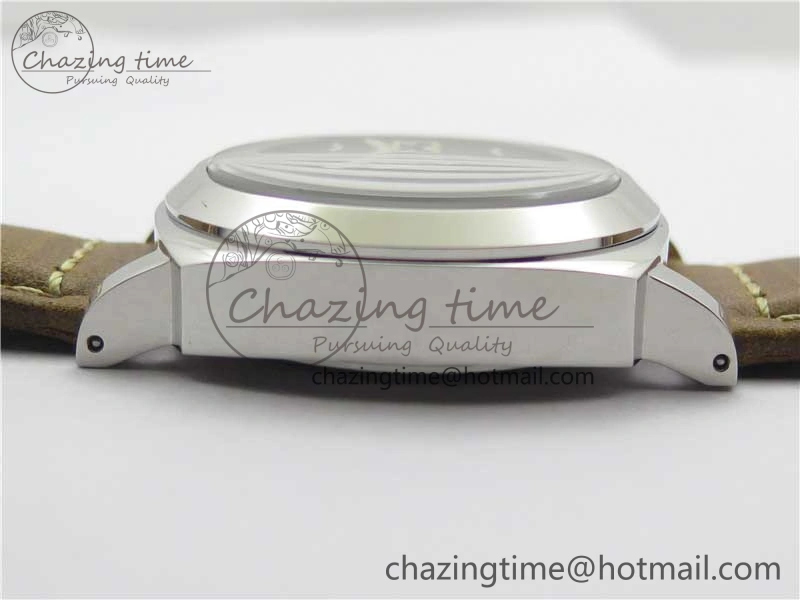 Sleek PAM390 N Noob 1:1 Best Edition on Brown Leather Strap A6497 with Y-Incabloc V 8392