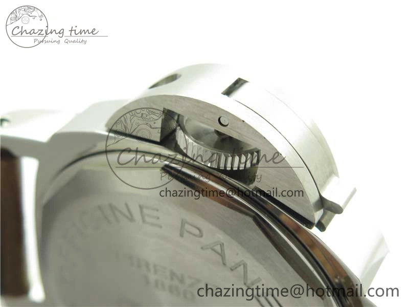 Sleek PAM390 N Noob 1:1 Best Edition on Brown Leather Strap A6497 with Y-Incabloc V 8392
