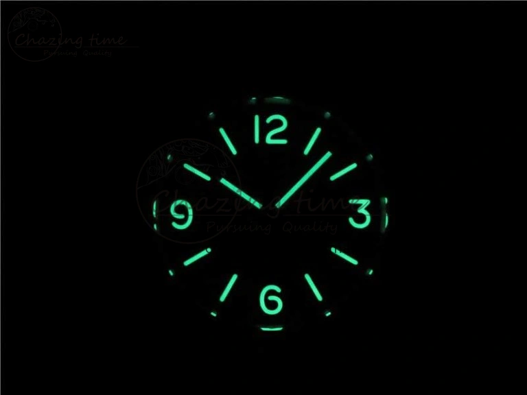 Sleek PAM390 N Noob 1:1 Best Edition on Brown Leather Strap A6497 with Y-Incabloc V 8392