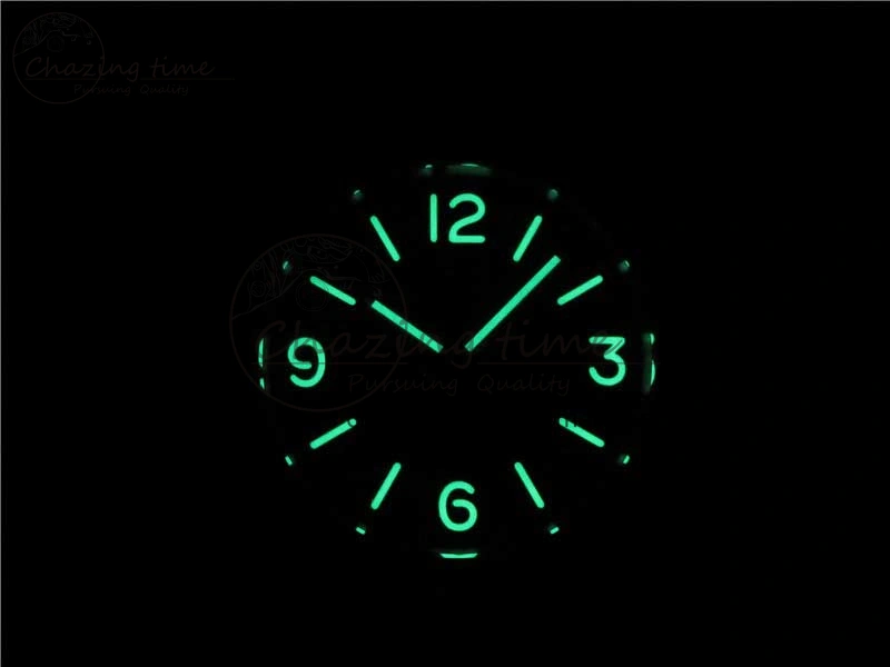Sleek PAM390 N Noob 1:1 Best Edition on Brown Leather Strap A6497 with Y-Incabloc V 8392
