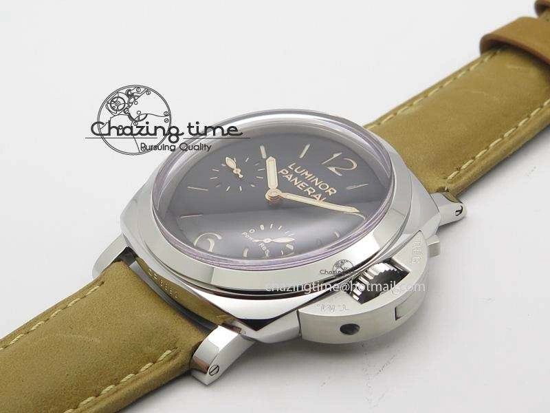 Popular PAM423 P SF Best Edition Black Dial On Brown Asso Strap P.3000 Super Clone 8528