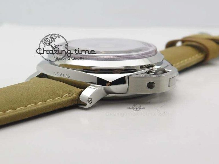 Popular PAM423 P SF Best Edition Black Dial On Brown Asso Strap P.3000 Super Clone 8528