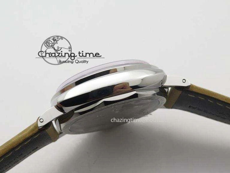 Popular PAM423 P SF Best Edition Black Dial On Brown Asso Strap P.3000 Super Clone 8528