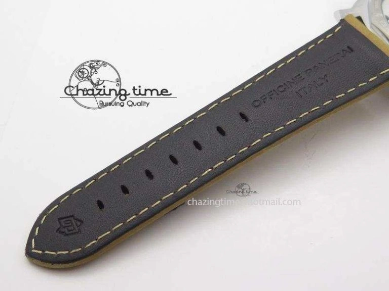 Popular PAM423 P SF Best Edition Black Dial On Brown Asso Strap P.3000 Super Clone 8528