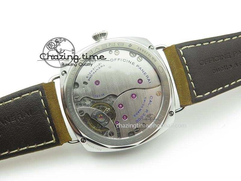 PAM425 O ZF Best Edition S.L.C Dial On Brown Asso Strap P.3000 Super Clone Functional 8525