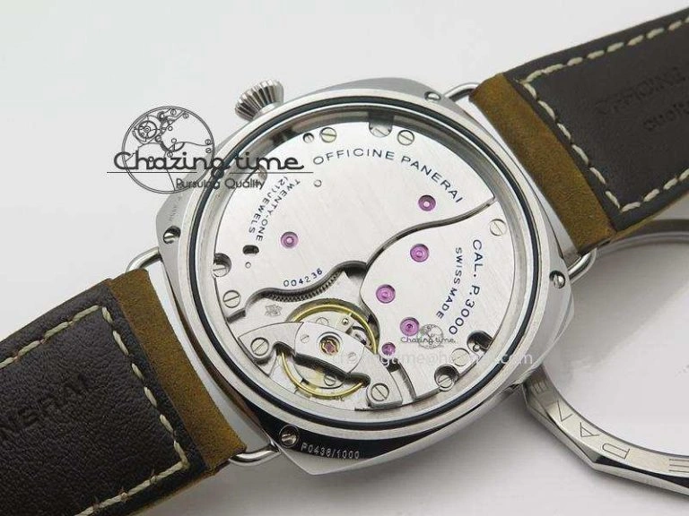 PAM425 O ZF Best Edition S.L.C Dial On Brown Asso Strap P.3000 Super Clone Functional 8525