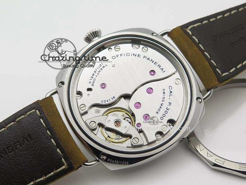 PAM425 O ZF Best Edition S.L.C Dial On Brown Asso Strap P.3000 Super Clone Functional 8525