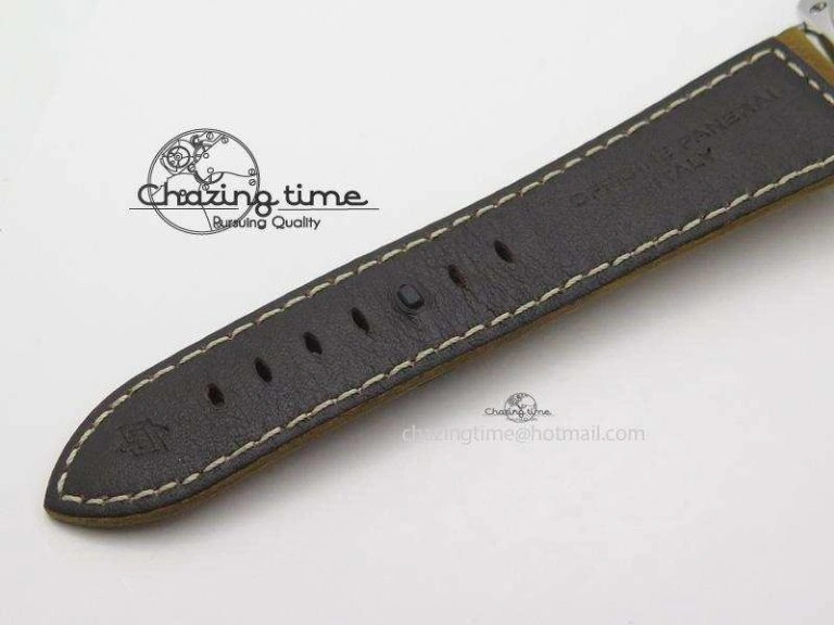 PAM425 O ZF Best Edition S.L.C Dial On Brown Asso Strap P.3000 Super Clone Functional 8525