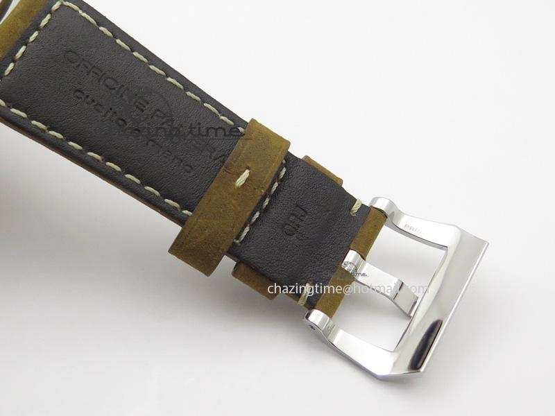 PAM425 O ZF Best Edition S.L.C Dial On Brown Asso Strap P.3000 Super Clone Functional 8525
