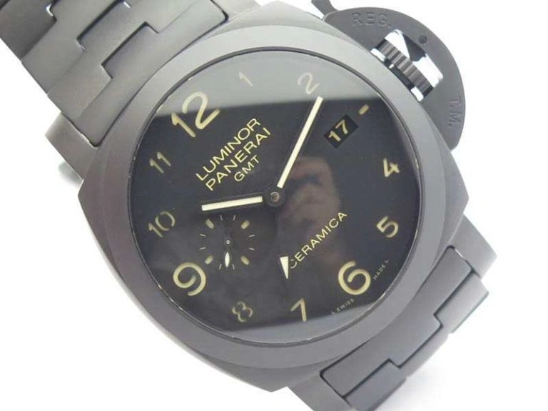 Versatile PAM438 O Real Ceramic VSF 1:1 Best Edition On Ceramic Bracelet P9001 B 8452
