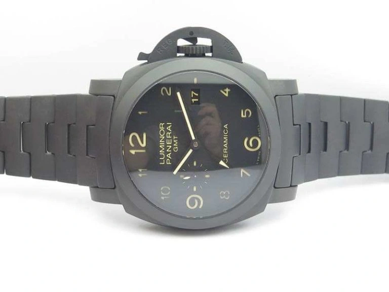 Versatile PAM438 O Real Ceramic VSF 1:1 Best Edition On Ceramic Bracelet P9001 B 8452