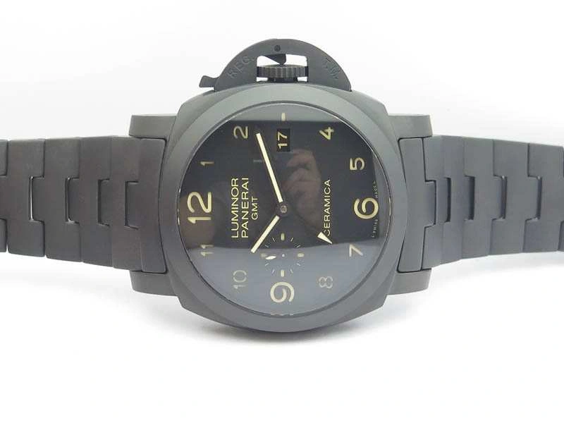 Versatile PAM438 O Real Ceramic VSF 1:1 Best Edition On Ceramic Bracelet P9001 B 8452
