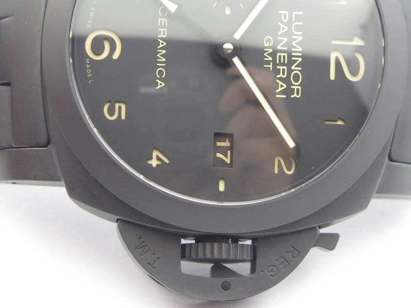 Versatile PAM438 O Real Ceramic VSF 1:1 Best Edition On Ceramic Bracelet P9001 B 8452