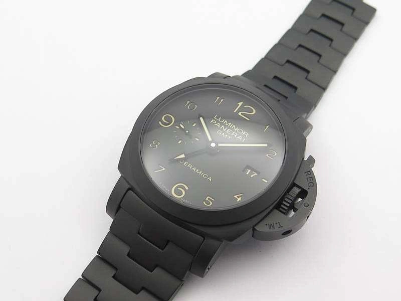 Versatile PAM438 O Real Ceramic VSF 1:1 Best Edition On Ceramic Bracelet P9001 B 8452
