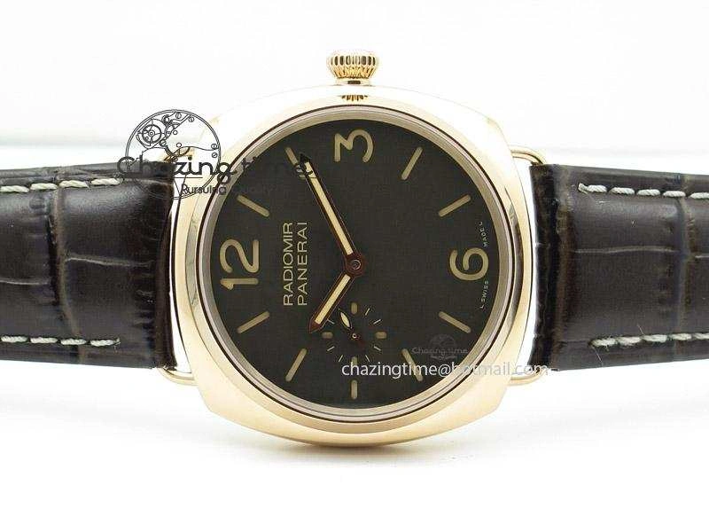 PAM439 O Radiomir V6F Best Edition on Brown Leather Strap P. Sophisticated 8574