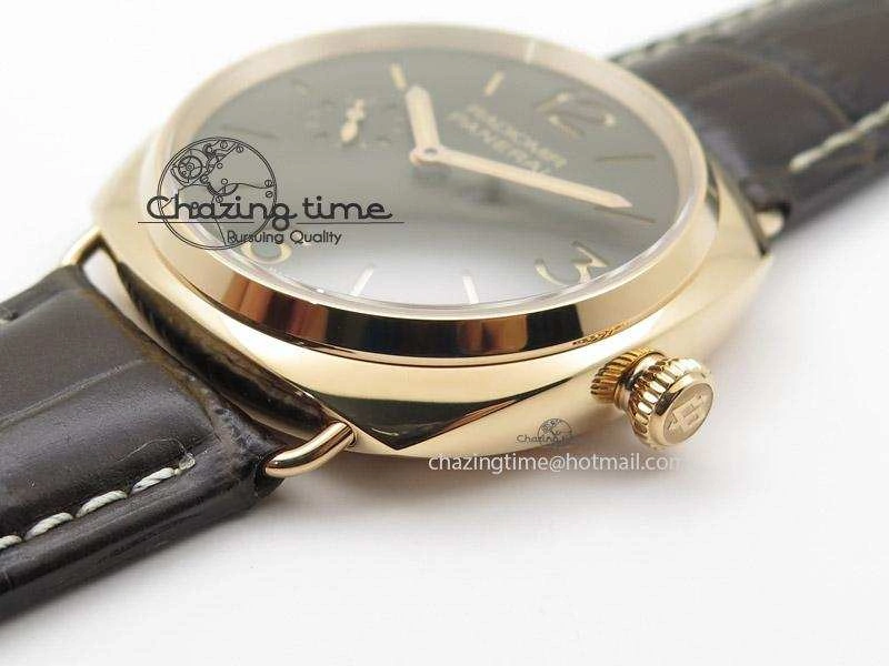 PAM439 O Radiomir V6F Best Edition on Brown Leather Strap P. Sophisticated 8574