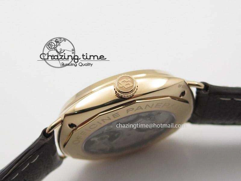 PAM439 O Radiomir V6F Best Edition on Brown Leather Strap P. Sophisticated 8574