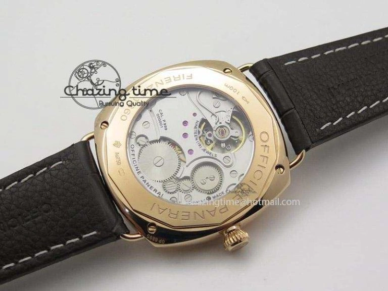 PAM439 O Radiomir V6F Best Edition on Brown Leather Strap P. Sophisticated 8574