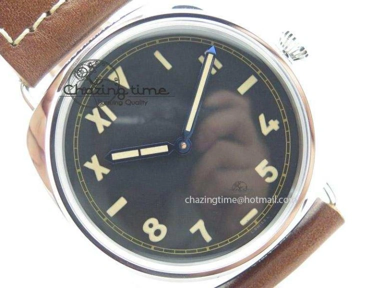PAM448 O ZF 1:1 Best Edition on Thick Brown Leather Strap P.3000 Super Clone V Resilient 8598
