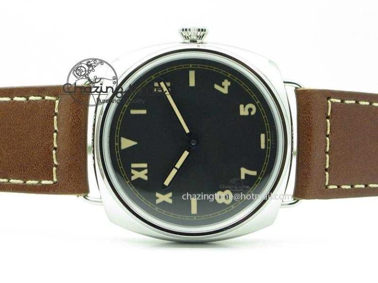 PAM448 O ZF 1:1 Best Edition on Thick Brown Leather Strap P.3000 Super Clone V Resilient 8598