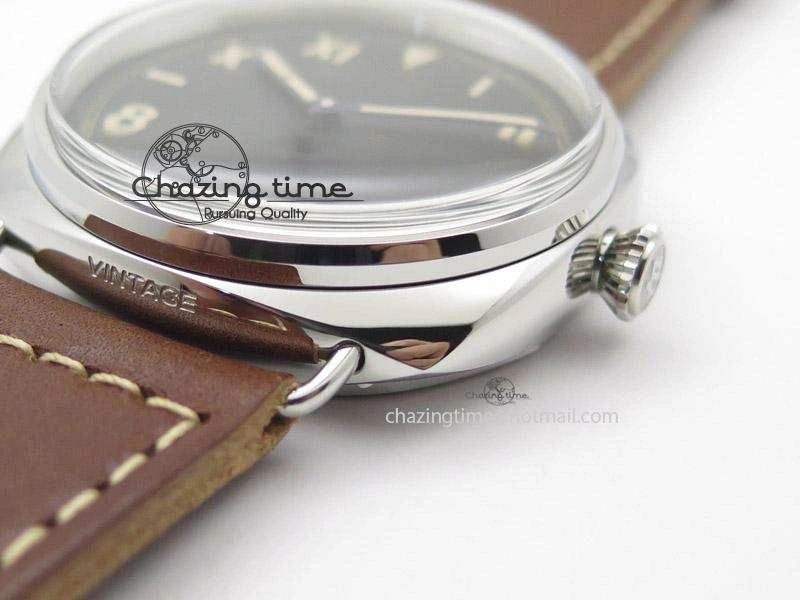 PAM448 O ZF 1:1 Best Edition on Thick Brown Leather Strap P.3000 Super Clone V Resilient 8598