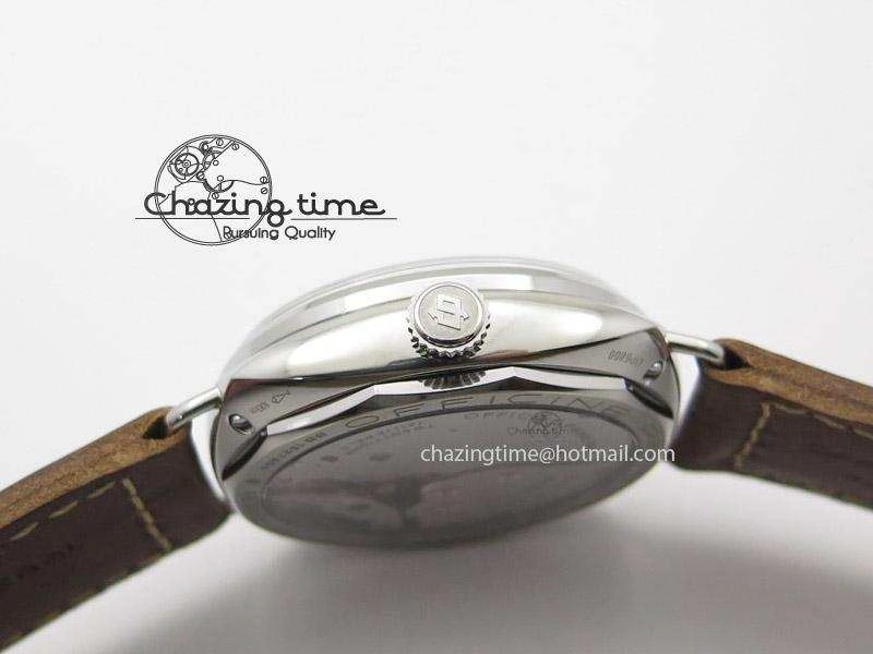 PAM448 O ZF 1:1 Best Edition on Thick Brown Leather Strap P.3000 Super Clone V Resilient 8598