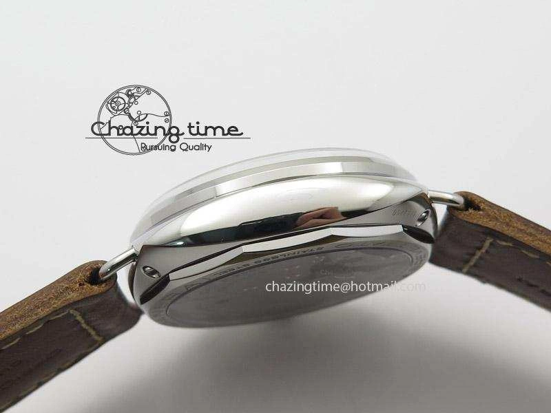 PAM448 O ZF 1:1 Best Edition on Thick Brown Leather Strap P.3000 Super Clone V Resilient 8598