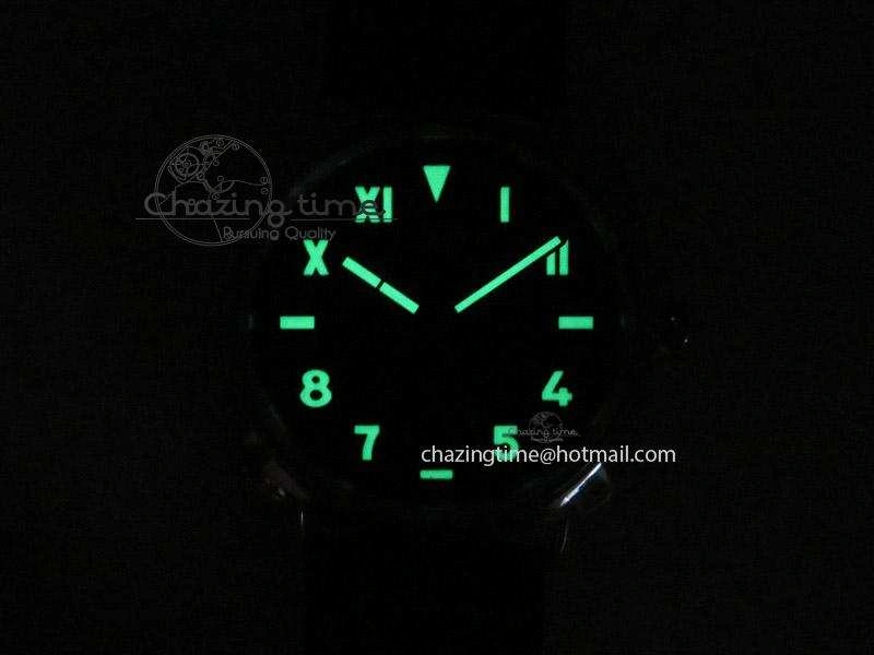 PAM448 O ZF 1:1 Best Edition on Thick Brown Leather Strap P.3000 Super Clone V Resilient 8598
