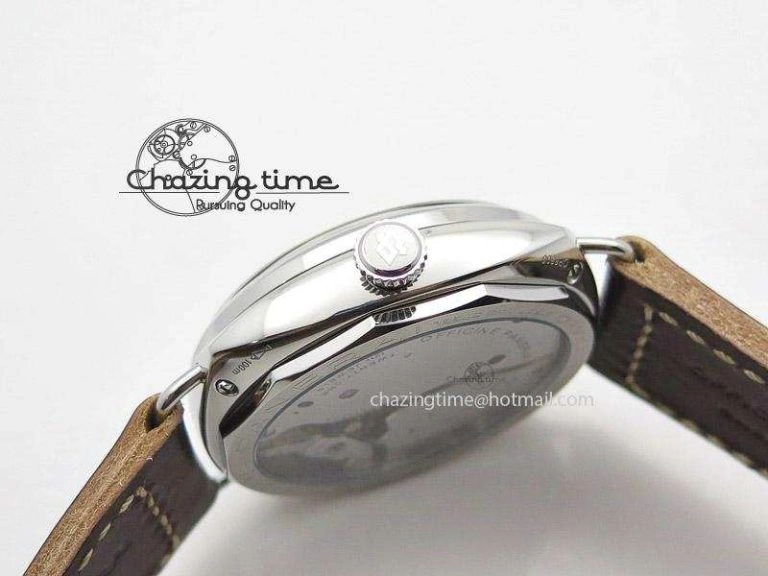 QuickDry PAM449 O SF Batton Dial on Thick Deep Brown Leather Strap P.3000 Super Clone 8608