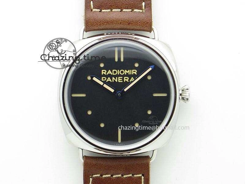 Lightweight PAM449 O ZF 1:1 Best Edition On Thick Brown Leather Strap P.3000 Super Clone V 8563
