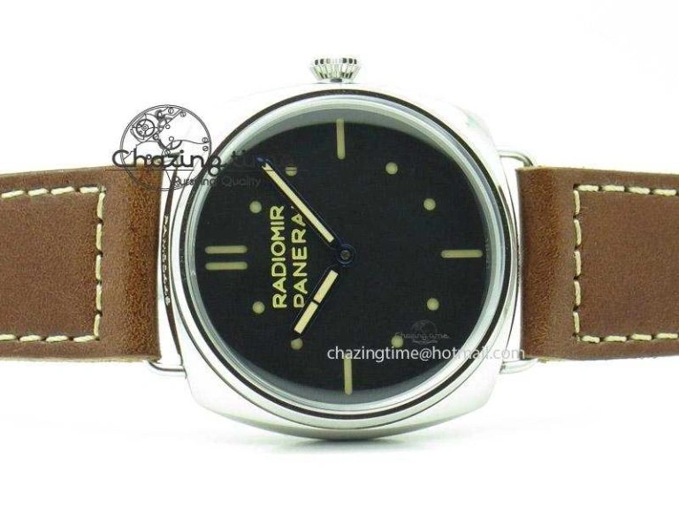 Lightweight PAM449 O ZF 1:1 Best Edition On Thick Brown Leather Strap P.3000 Super Clone V 8563