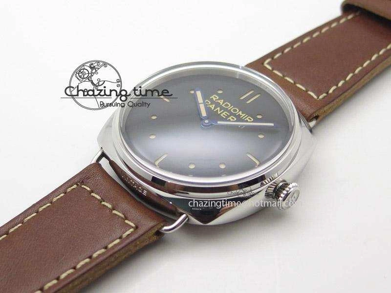 Lightweight PAM449 O ZF 1:1 Best Edition On Thick Brown Leather Strap P.3000 Super Clone V 8563