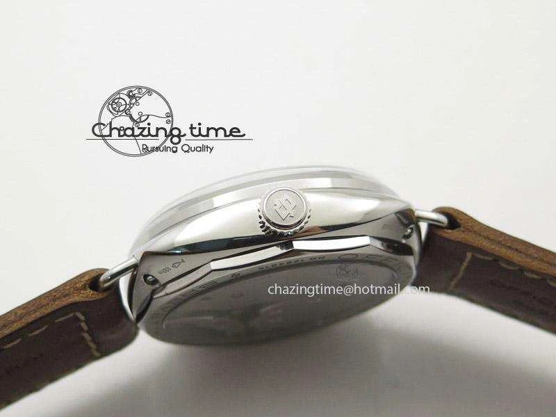 Lightweight PAM449 O ZF 1:1 Best Edition On Thick Brown Leather Strap P.3000 Super Clone V 8563