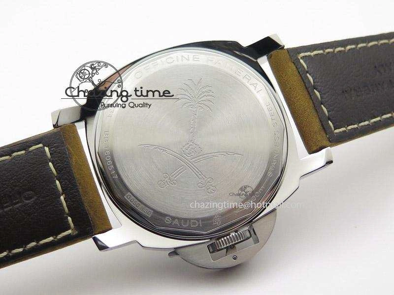 PAM456 O “Saudi” V6F Best Edition On Brown Asso Strap A Sleek 8555