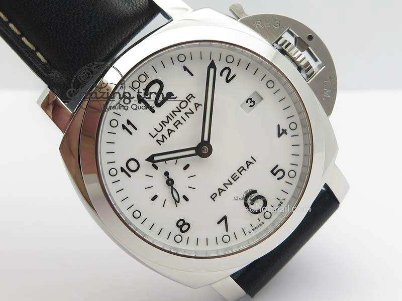 PAM499 Q VSF 1:1 Best Edition On Black Leather Strap P.9000 Super Clone Trendsetting 8447