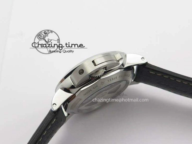 PAM499 Q VSF 1:1 Best Edition On Black Leather Strap P.9000 Super Clone Trendsetting 8447