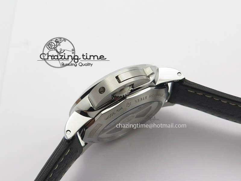 PAM499 Q VSF 1:1 Best Edition On Black Leather Strap P.9000 Super Clone Trendsetting 8447