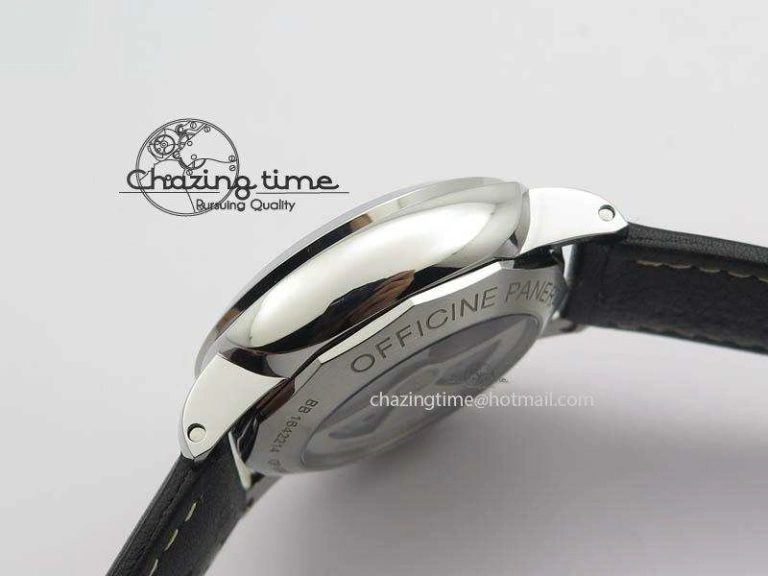 PAM499 Q VSF 1:1 Best Edition On Black Leather Strap P.9000 Super Clone Trendsetting 8447