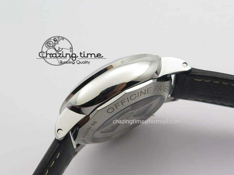 PAM499 Q VSF 1:1 Best Edition On Black Leather Strap P.9000 Super Clone Trendsetting 8447