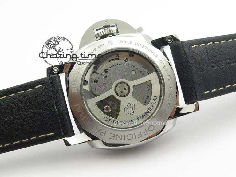PAM499 Q VSF 1:1 Best Edition On Black Leather Strap P.9000 Super Clone Trendsetting 8447