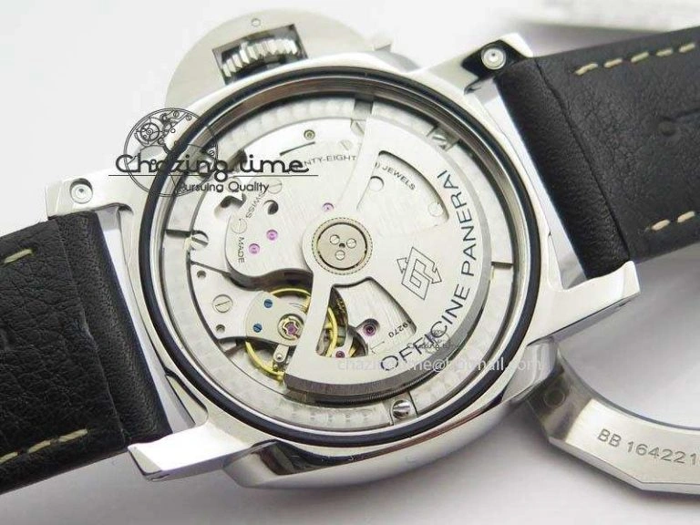 PAM499 Q VSF 1:1 Best Edition On Black Leather Strap P.9000 Super Clone Trendsetting 8447