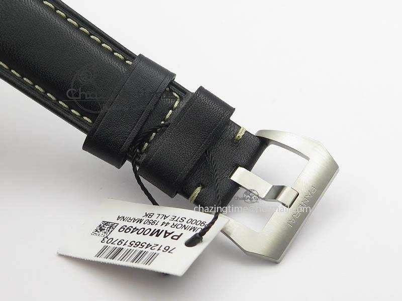 PAM499 Q VSF 1:1 Best Edition On Black Leather Strap P.9000 Super Clone Trendsetting 8447