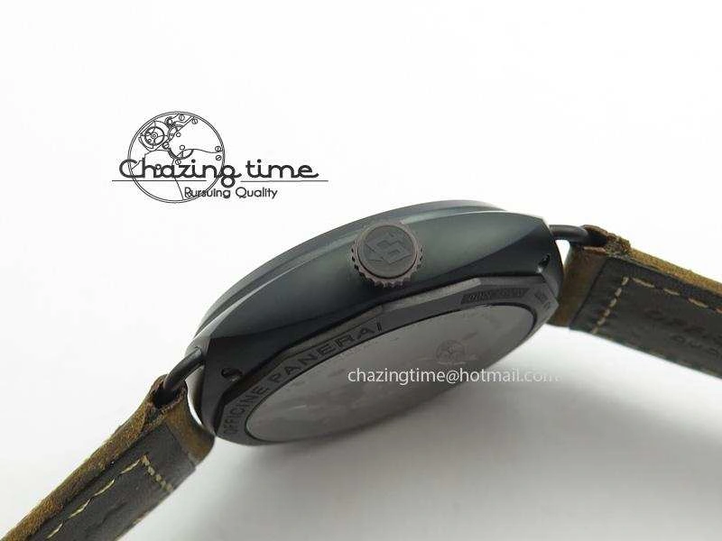PAM504 O Radiomir Composite ZF 1:1 Best Edition On Brown Asso Strap P.3000 Super Clone Seasonal 8503