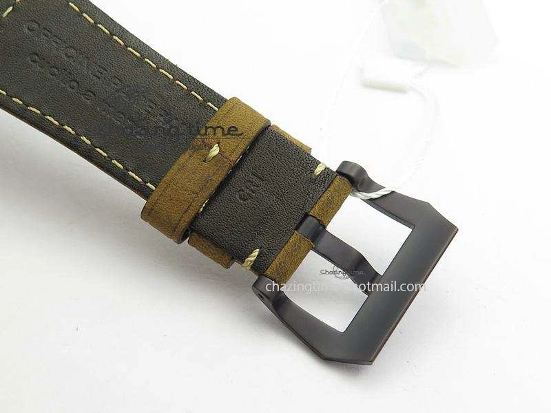 PAM504 O Radiomir Composite ZF 1:1 Best Edition On Brown Asso Strap P.3000 Super Clone Seasonal 8503