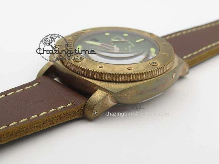PAM507 P Bronzo V6F Best Edition On Brown Leather Strap A23J StreetReady 8493