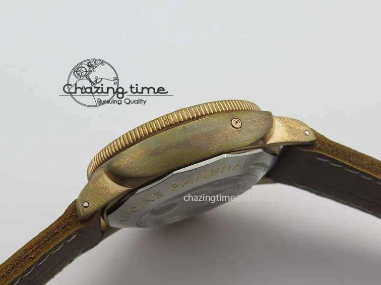 PAM507 P Bronzo V6F Best Edition On Brown Leather Strap A23J StreetReady 8493