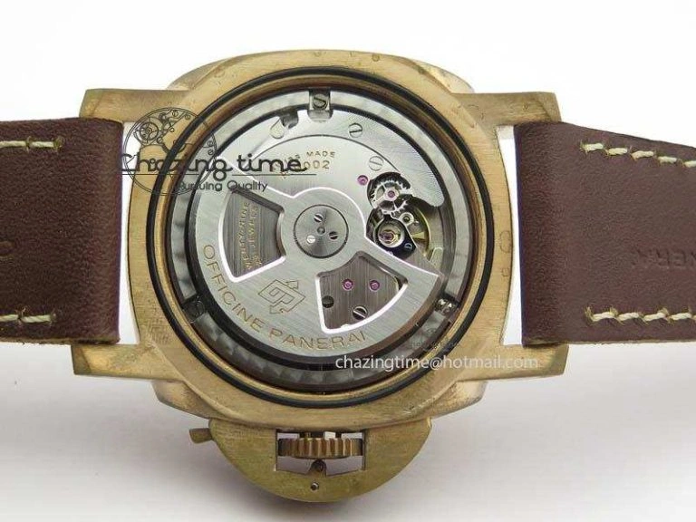 PAM507 P Bronzo V6F Best Edition On Brown Leather Strap A23J StreetReady 8493