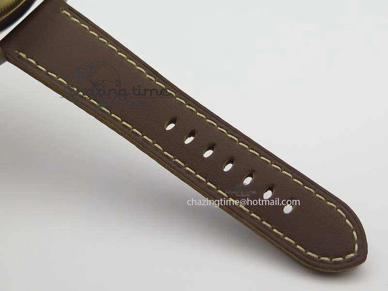 PAM507 P Bronzo V6F Best Edition On Brown Leather Strap A23J StreetReady 8493