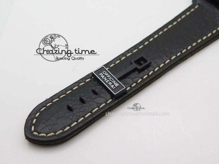 FastDry PAM508 P V6F 1:1 Best Edition Ceramic On Black Leather Strap ST 8557
